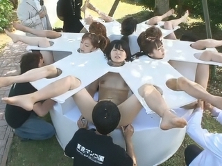 Wild Outdoor Orgy with Humiliation in Japan's Hottest Hardcore Scene